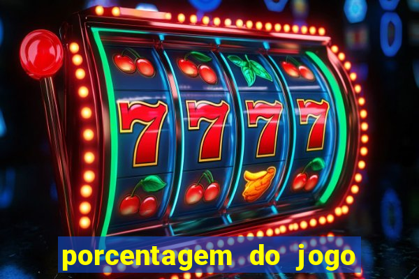 porcentagem do jogo fortune tiger